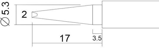 Soldering Iron Tip 2800 32 Pieces Blister