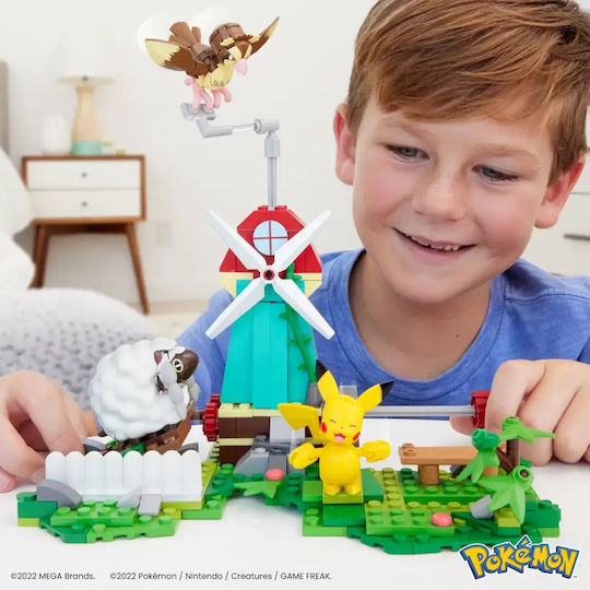 Pokemon Cuburi De Construit Windmill Pentru 7+ Ani 240 Bucăți