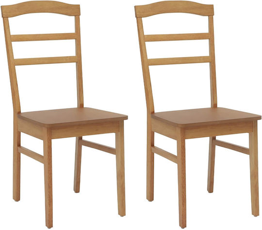 Scaune Sala de mese Lemn Ραβέντι 2buc 36x45.5x93.5buc