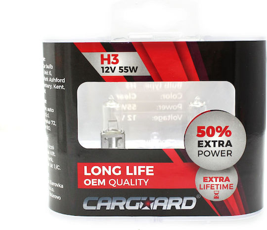 Set 1 Set 2 Halogen H3 Birnen 55w +50% Intensität Lange Lebensdauer CarGuard