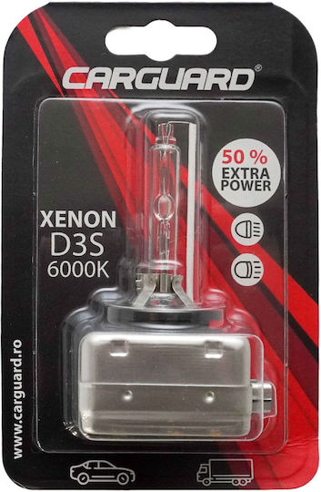 Bec Xenon Auto CarGuard D3s 6000K