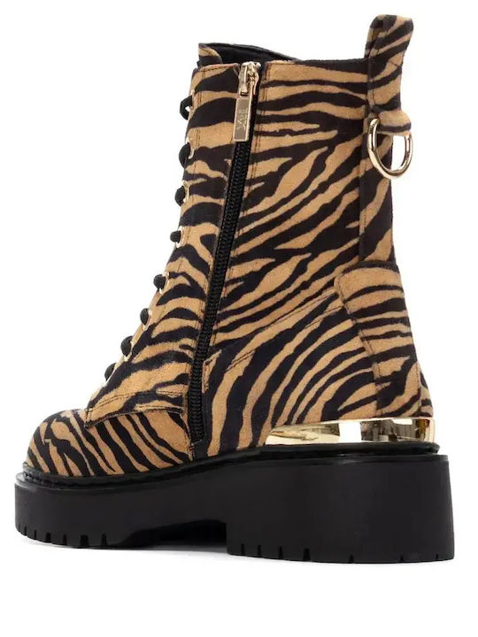 Stiefeletten Damen Mehrfarbig