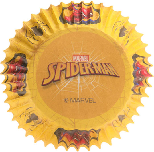 Karamellpapier Runde Dekora Spider-man Φ5cm 25 Stück