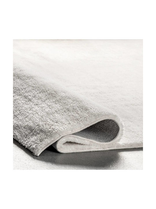Saray Home Deluxe Antiderapant Covor Rectangular Din blană Coasta de Fildeș