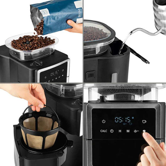 Beem Aroma Προγραμματιζόμενη Καφετιέρα Φίλτρου 1000W