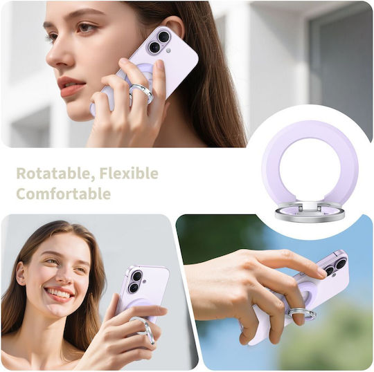 Tech-Protect Ring Holder Κινητού σε Μωβ χρώμα