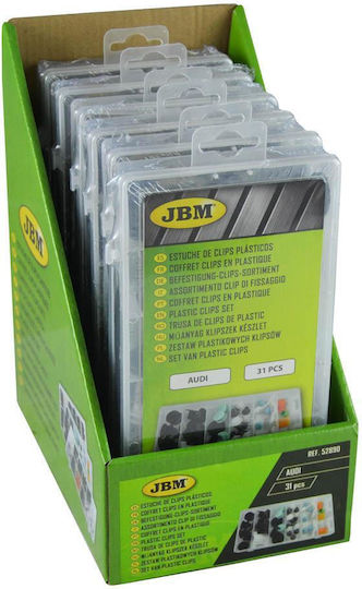 JBM Car Plastic Clips 31pcs