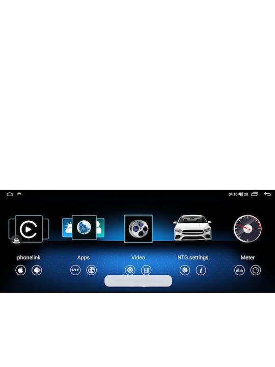 Lenovo Auto-Audiosystem für Mercedes-Benz C Klasse 2012-2014 (Bluetooth/USB/WiFi/GPS/Apple-Carplay/Android-Auto) mit Touchscreen 10.33"