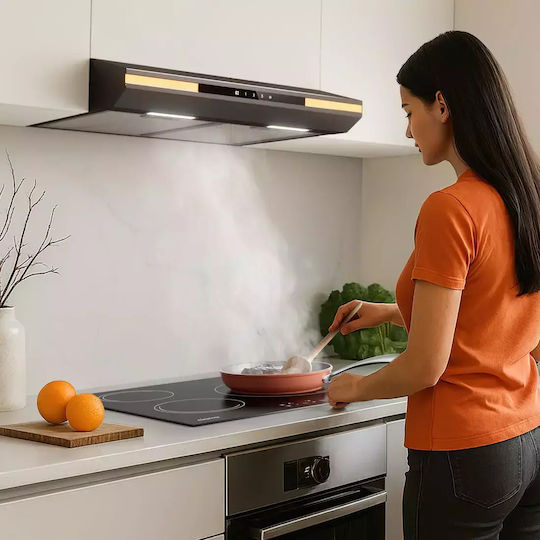 Ciarra Independentă Hotă Recirculare 60cm Negru