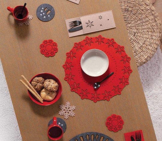 Nef-Nef Homeware Snow Θήκες για Μαχαιροπίρουνα 2τμχ