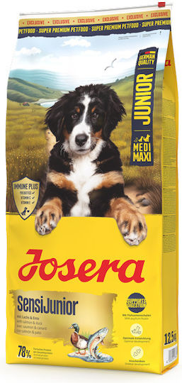 Josera Junior Sensi Junior 12.5kg Dry Food Gluten-Free for Puppies with Salmon, Duck and Rice