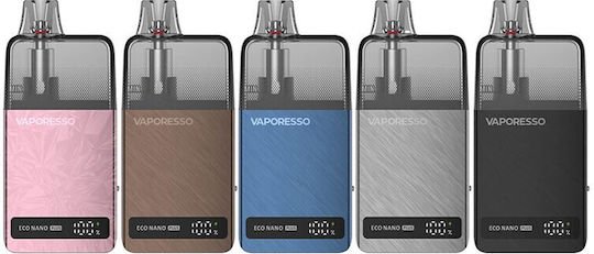 Vaporesso Eco Nano Plus Pod-Bausatz 10ml mit eingebauter Batterie 1400mAh Midnight Black