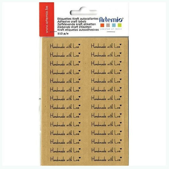 Artemio Autocolant decorativ pentru proiecte DIY 112buc