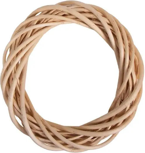 Din lemn Coroană decorativă pentru proiecte DIY