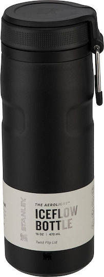 Stanley Iceflow Flasche Thermosflasche Rostfreier Stahl 470ml Twist Flip