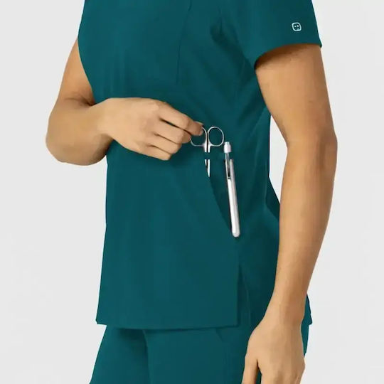 WonderWink Femei Bluză medicală Albastru