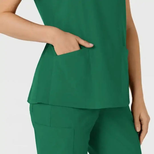 WonderWink Medizinische Bluse Grün