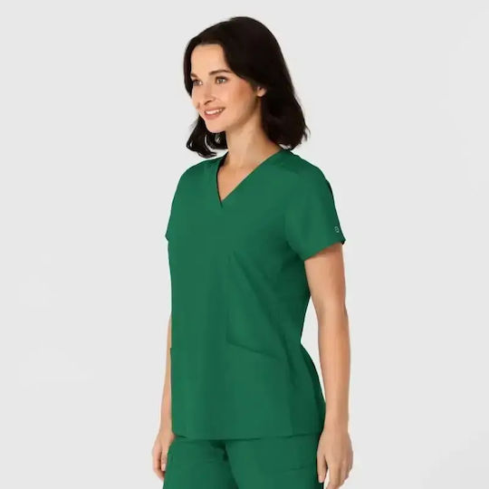 WonderWink Medizinische Bluse Grün