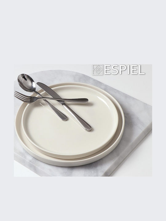 Espiel Benefit Φαγητού Ανοξείδωτα Ασημί ΚΙΒ300 12τμχ