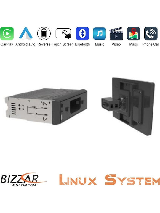 Bizzar Car Audio System 1DIN (Bluetooth/USB) with Touch Screen 11"