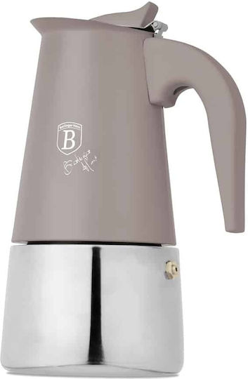 Berlinger Haus Μπρίκι Espresso 6cups Inox Καφέ