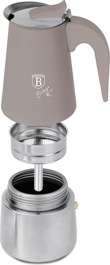 Berlinger Haus Μπρίκι Espresso 6cups Inox Καφέ