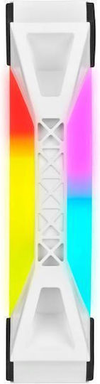 Corsair ICUE LINK QX140 Ventilator Pentru Carcasă (2000rpm) Cu Iluminare RGB 2 Bucăți
