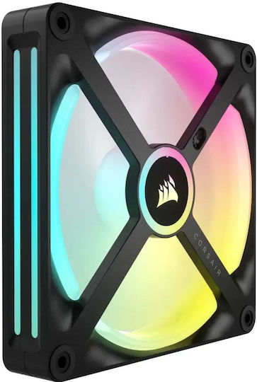 Corsair ICUE LINK QX140 Ventilator Pentru Carcasă (2000rpm) Cu Iluminare RGB 2 Bucăți