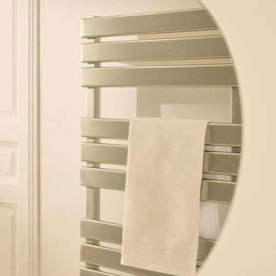 Create Ηλεκτρική Πετσετοκρεμάστρα 500W 96.9x55cm Ασημί