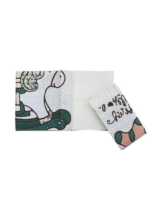 Beboulino Set Horse White 95x150cm