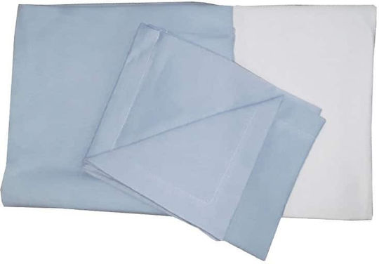 Beboulino Set Lenjerie De Patut Bebe Alb 100x180cm
