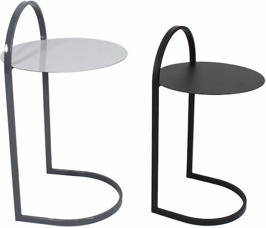Side Table Stech White Black Grey Black Side Table Stech White Black Grey Black