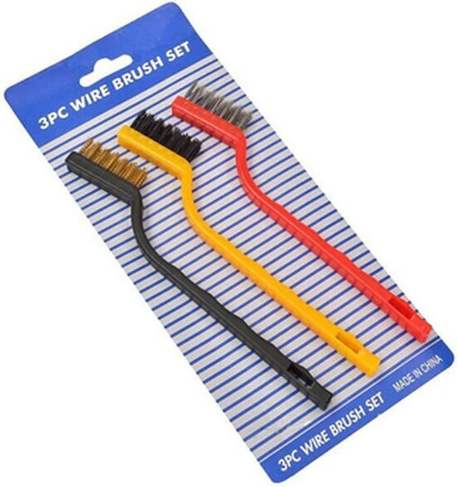 Perii 6930720001177 Plastice Perii de Curățare cu mâner pentru Toaletă Multicolore 3buc