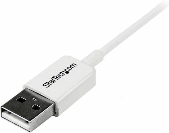 StarTech Regulär USB 2.0 auf Micro-USB-Kabel Weiß 2m (USBPAUB2MW) 1Stück