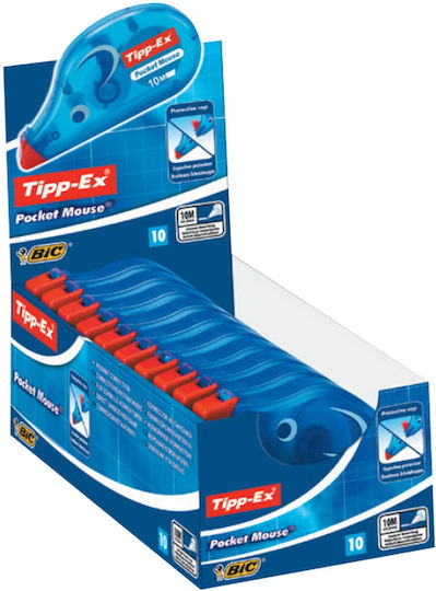 BIC Διορθωτική Ταινία Μπλε 10τμχ