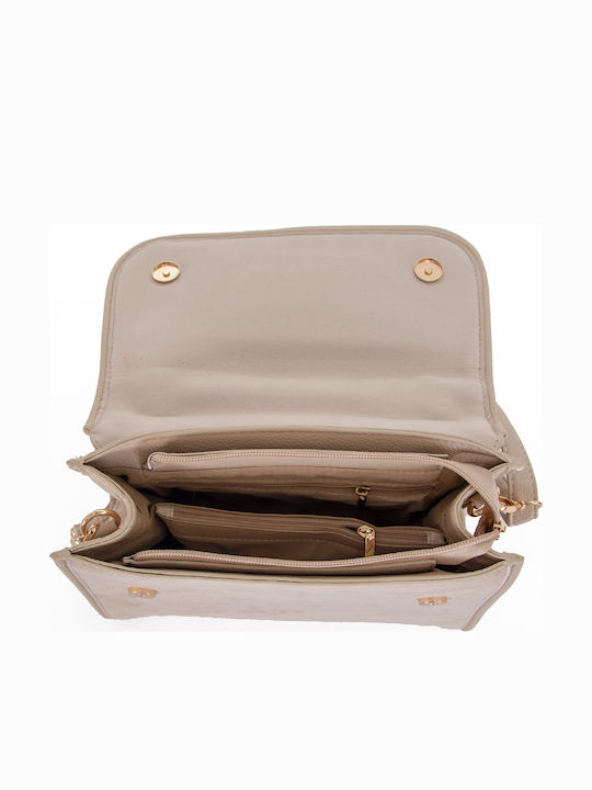 Women's Bag Handbag Beige
