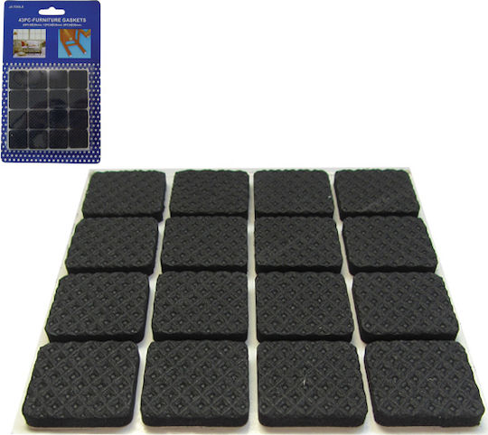 AGC 30501352 Square Felts with Sticker 20x20mm 6pcs AGC 30501352 Square Felts with Sticker 20x20mm 6pcs