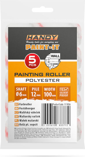 Handy Paint Roller Polyester 100 Mm 5 Pcs Pack