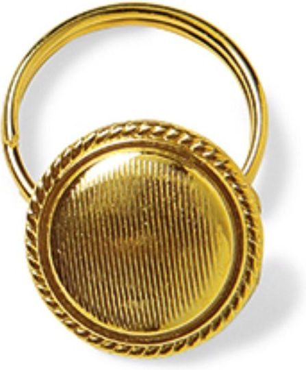 Egochef Schaltfläche Koch Gold 1Stück