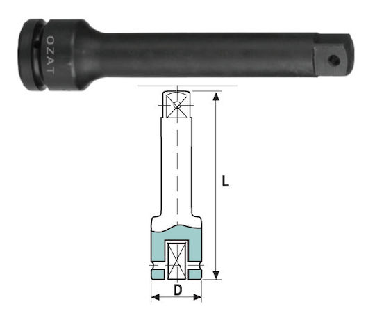 Impact Extension 3/8'' 3/8''
