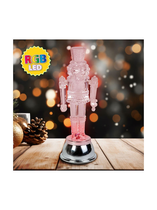 Decorațiune Soldat LED RGB 15 X 5 X 5 Cm Funcționare pe Baterii