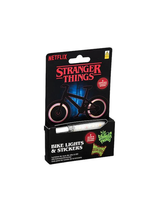 Stranger Things – Set Stickere Lămpi de Bicicletă 5 LED