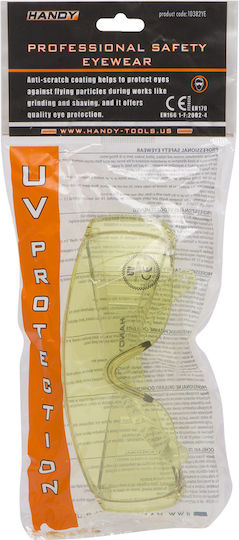 Professional Protective Glasses Anti-uv Yellow