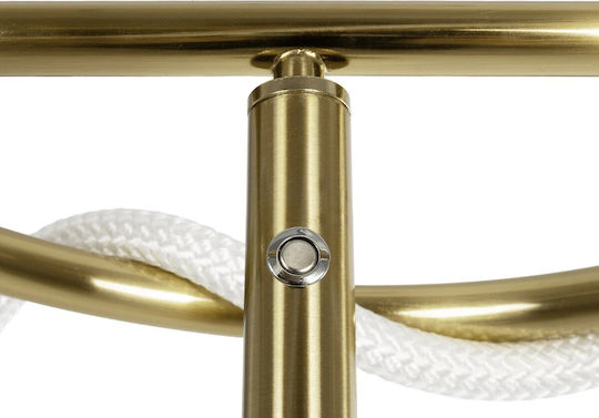 kelvo Glow LED Stehleuchte H160xB45cm. mit Einstellbarem Weißem Licht 3000lm Gold