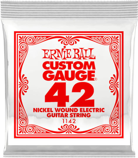 Ernie Ball Single Nickel Wound String for Lute 42" Ball End