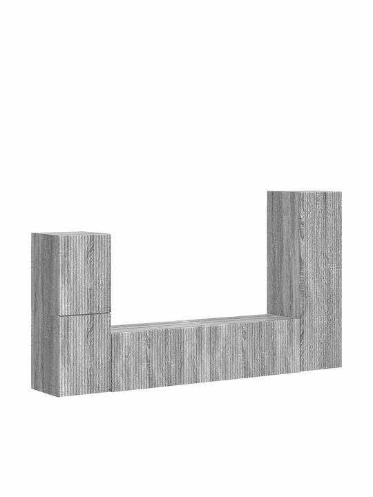 Wohnzimmer TV-Einheit Gray Sonoma L30xB31xH100cm