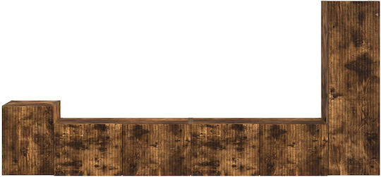 Животно помещение ТВ единица Smoked Oak Д30xШ31xВ100бр