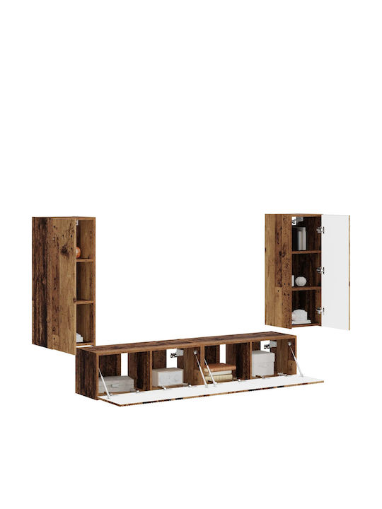 Living Room TV Unit Old Wood L78.5xW30xH29.5cm