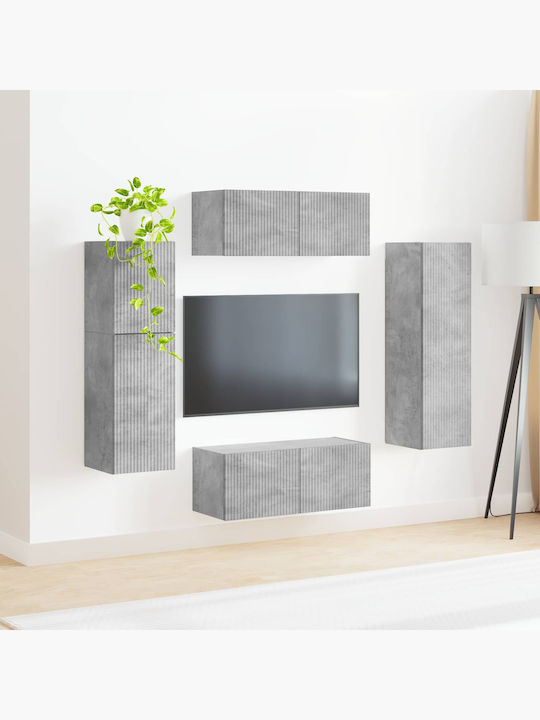Wohnzimmer TV-Einheit Grey L30xB31xH100cm