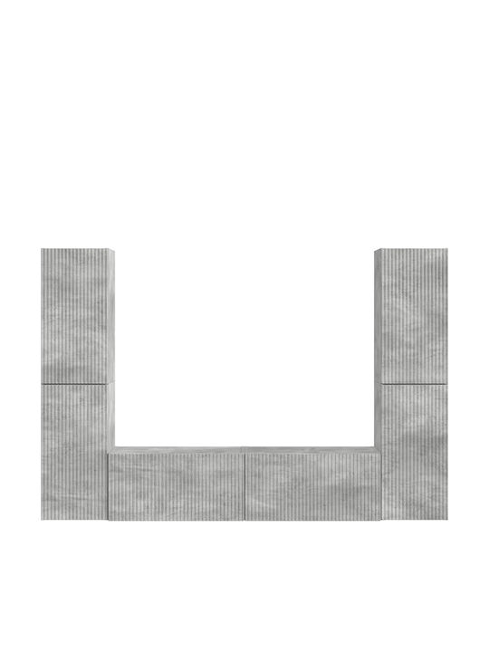 Living Room TV Unit Grey L31xW31xH60cm